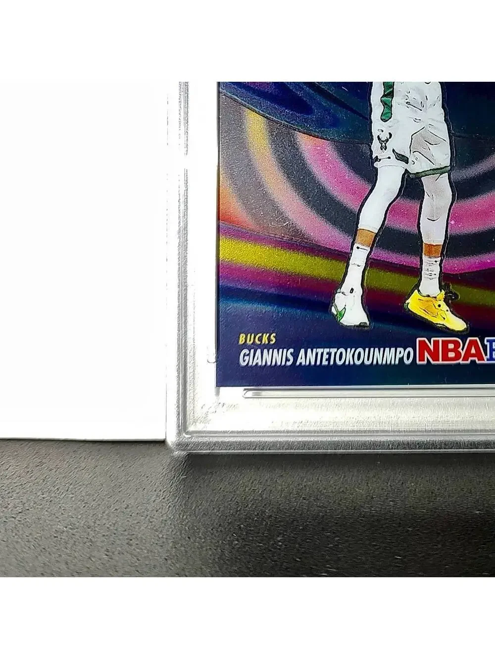 Giannis Antetokounmpo 2023 Panini Hoops Premium Anti Gravity #12 PSA 10 Gem Mint
